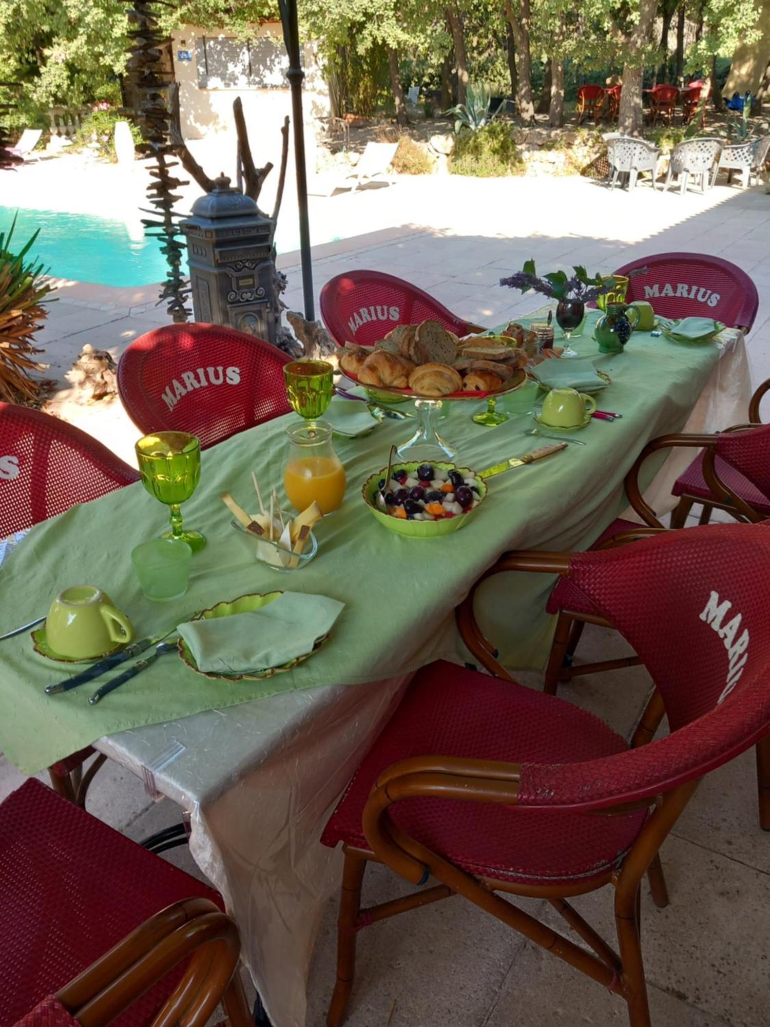Les Lézards au Soleil Bed and Breakfast Draguignan Eksteriør billede