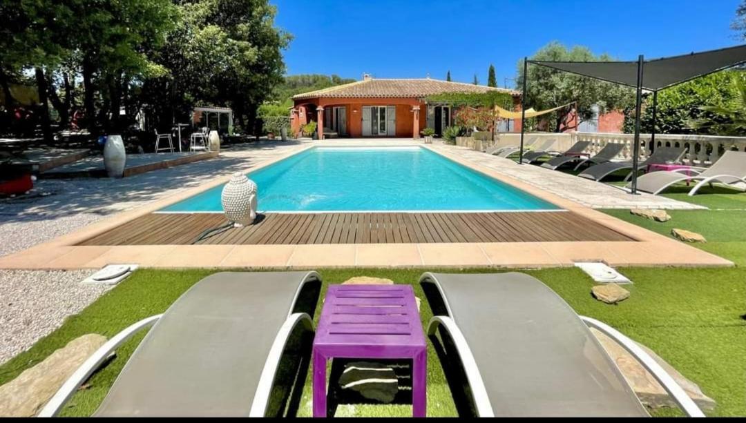 Les Lézards au Soleil Bed and Breakfast Draguignan Eksteriør billede